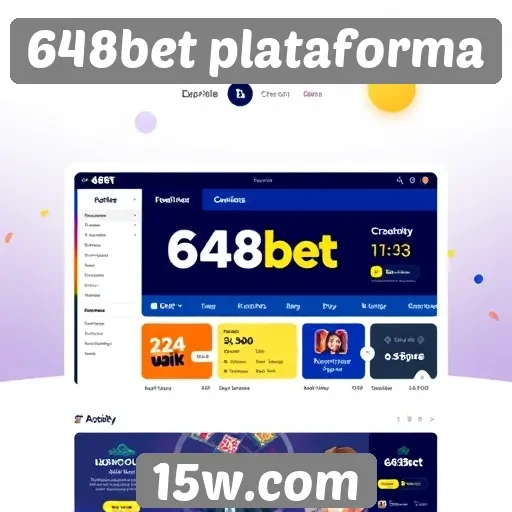 Usabilidade e design do site 648bet